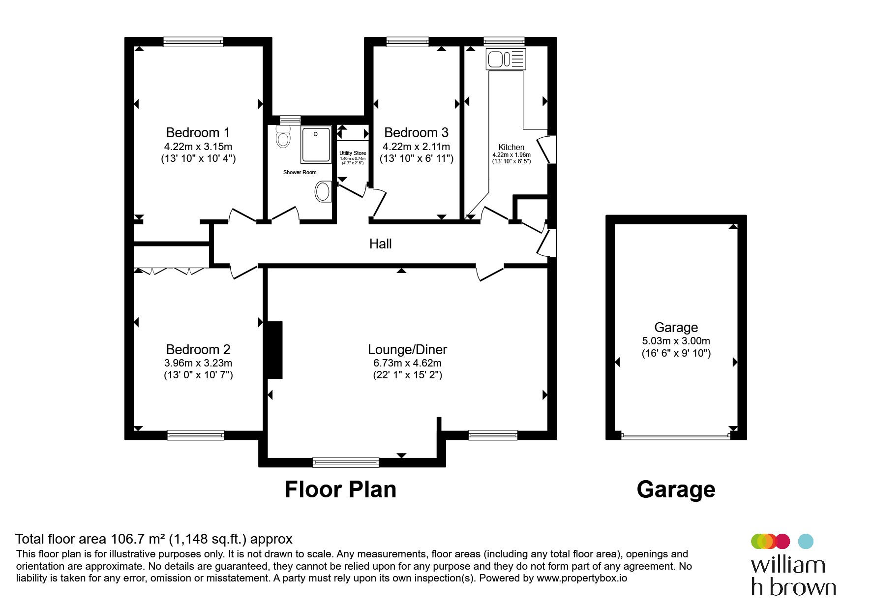 21, Stoneygate Court, Leicester floorplan