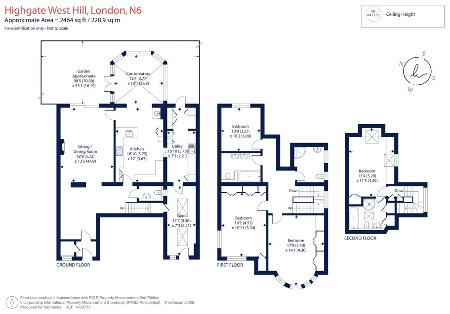 97, Highgate, London floorplan