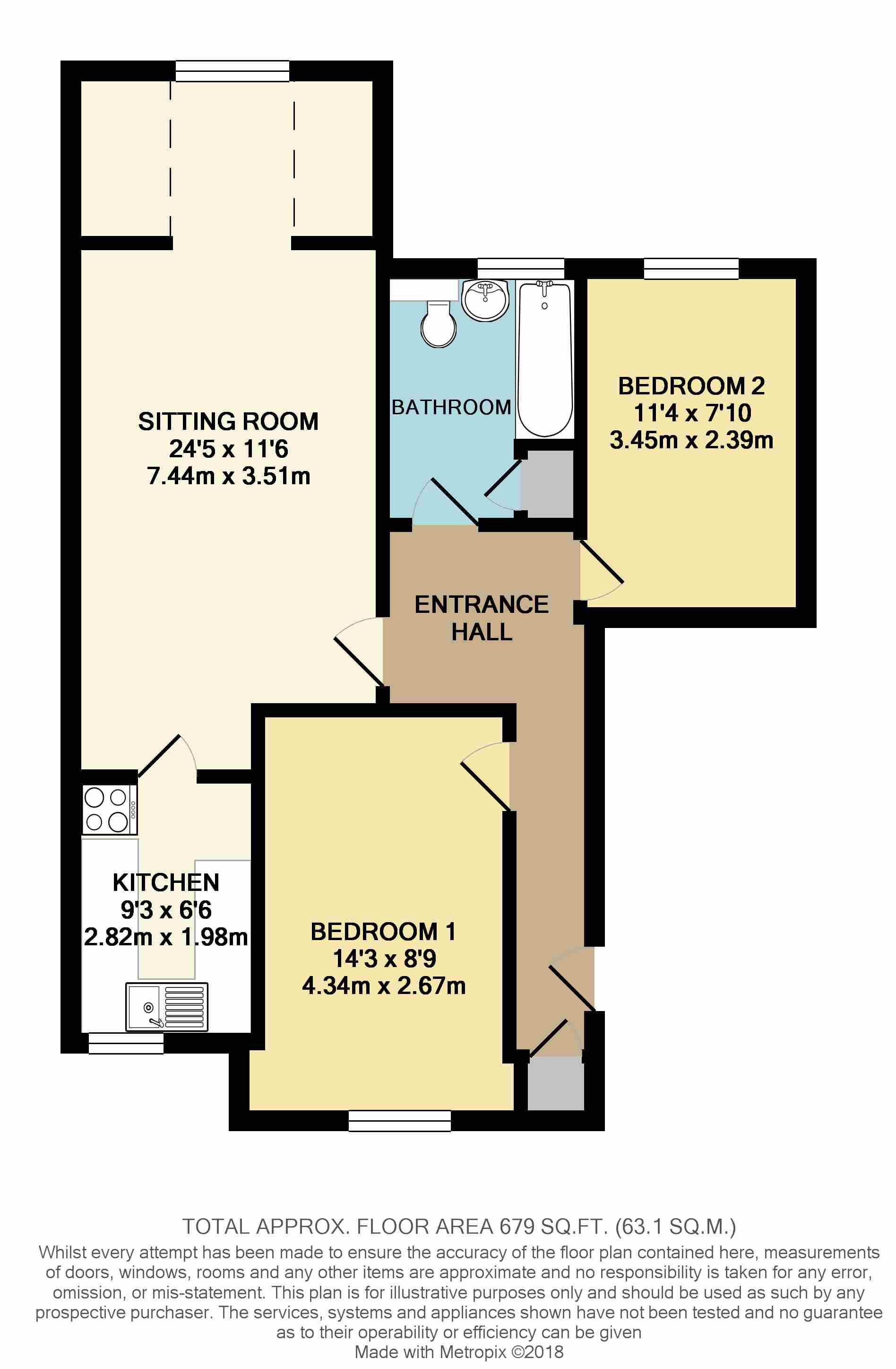 2 Bedrooms Flat to rent in The Orchards, Longfield Road, Tring HP23