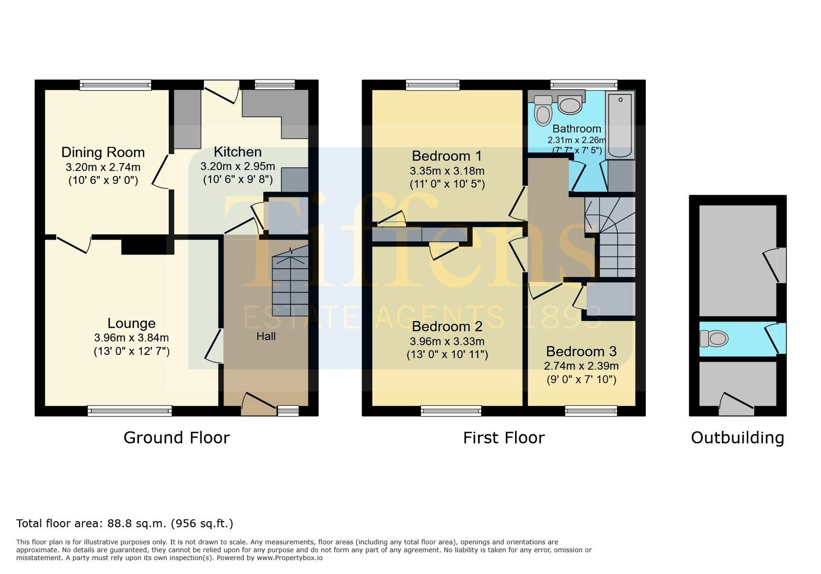 52, Lingmoor Way, Carlisle floorplan
