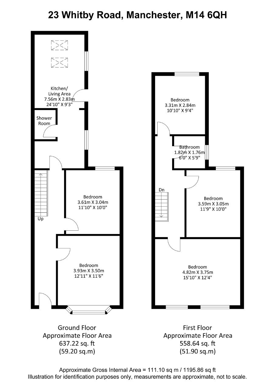 Whitby Road, Manchester floorplan