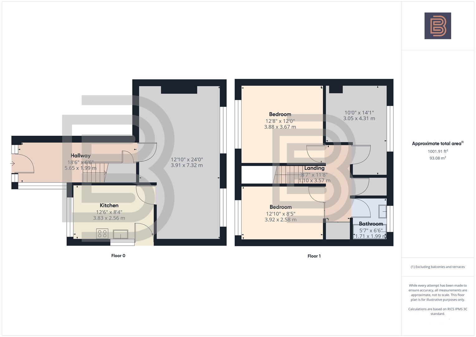 11, Chapel Street, Rugby floorplan
