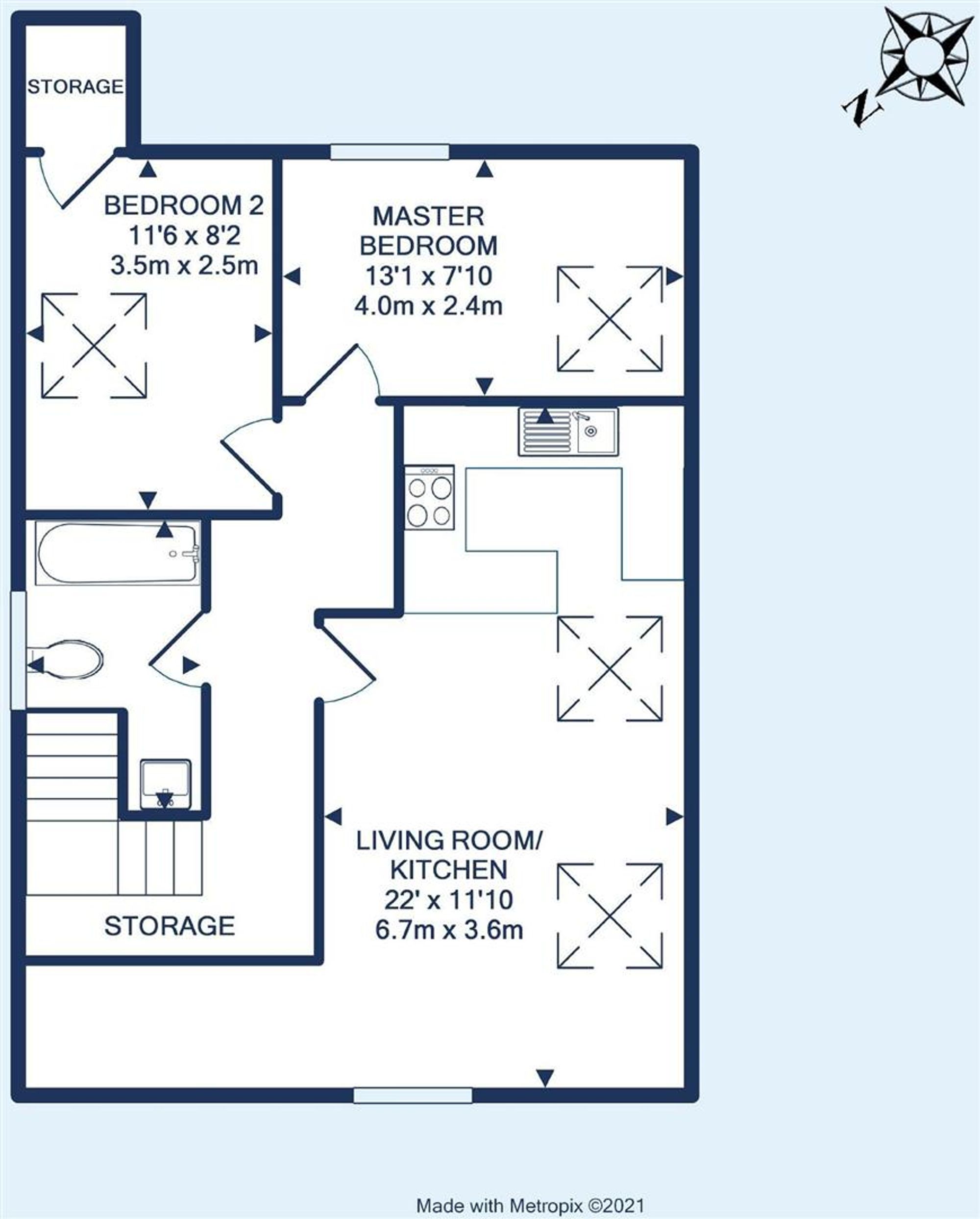 1d Hill Avenue, Bristol floorplan