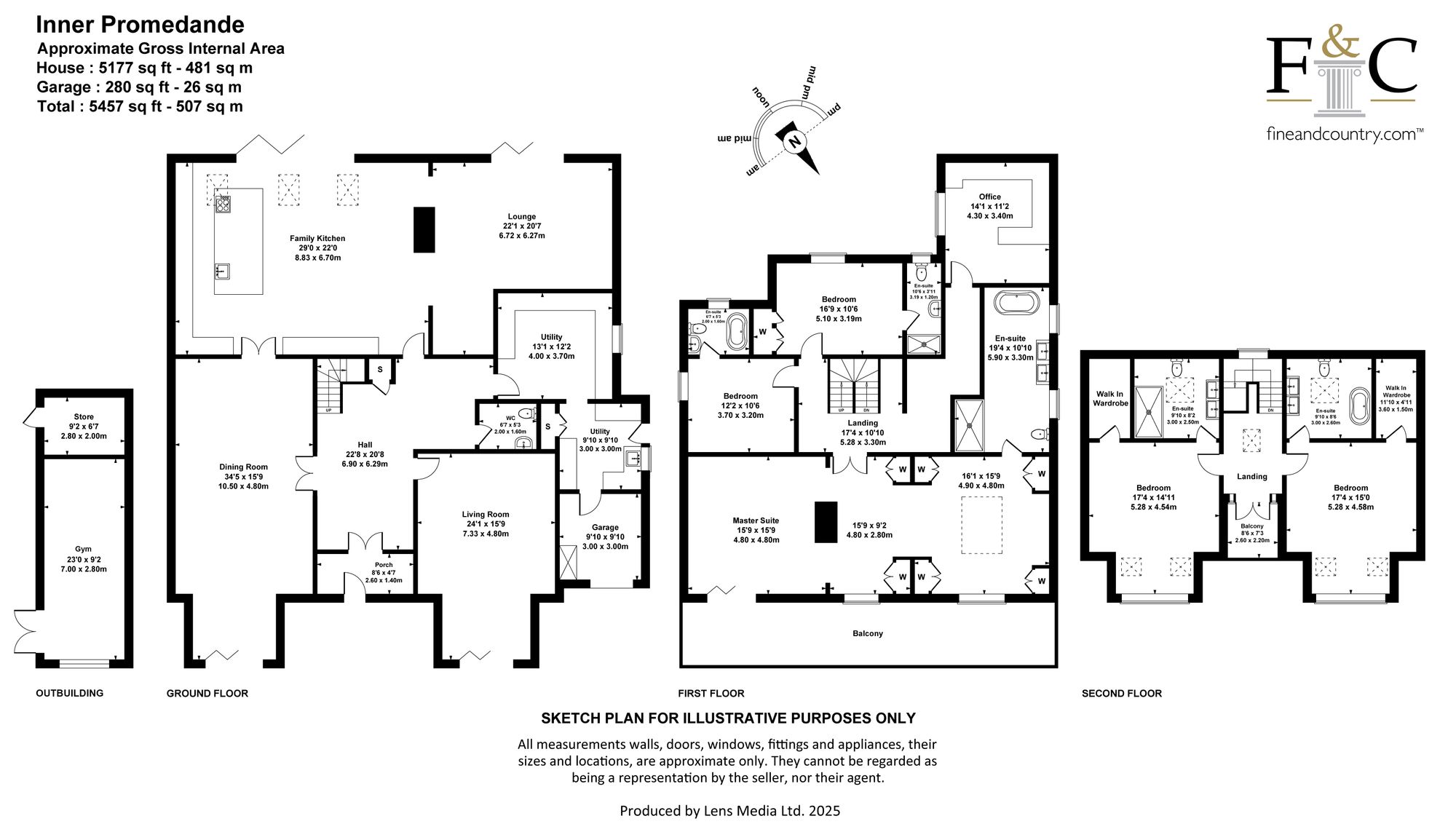 159 Inner Promenade, Lytham St. Annes floorplan