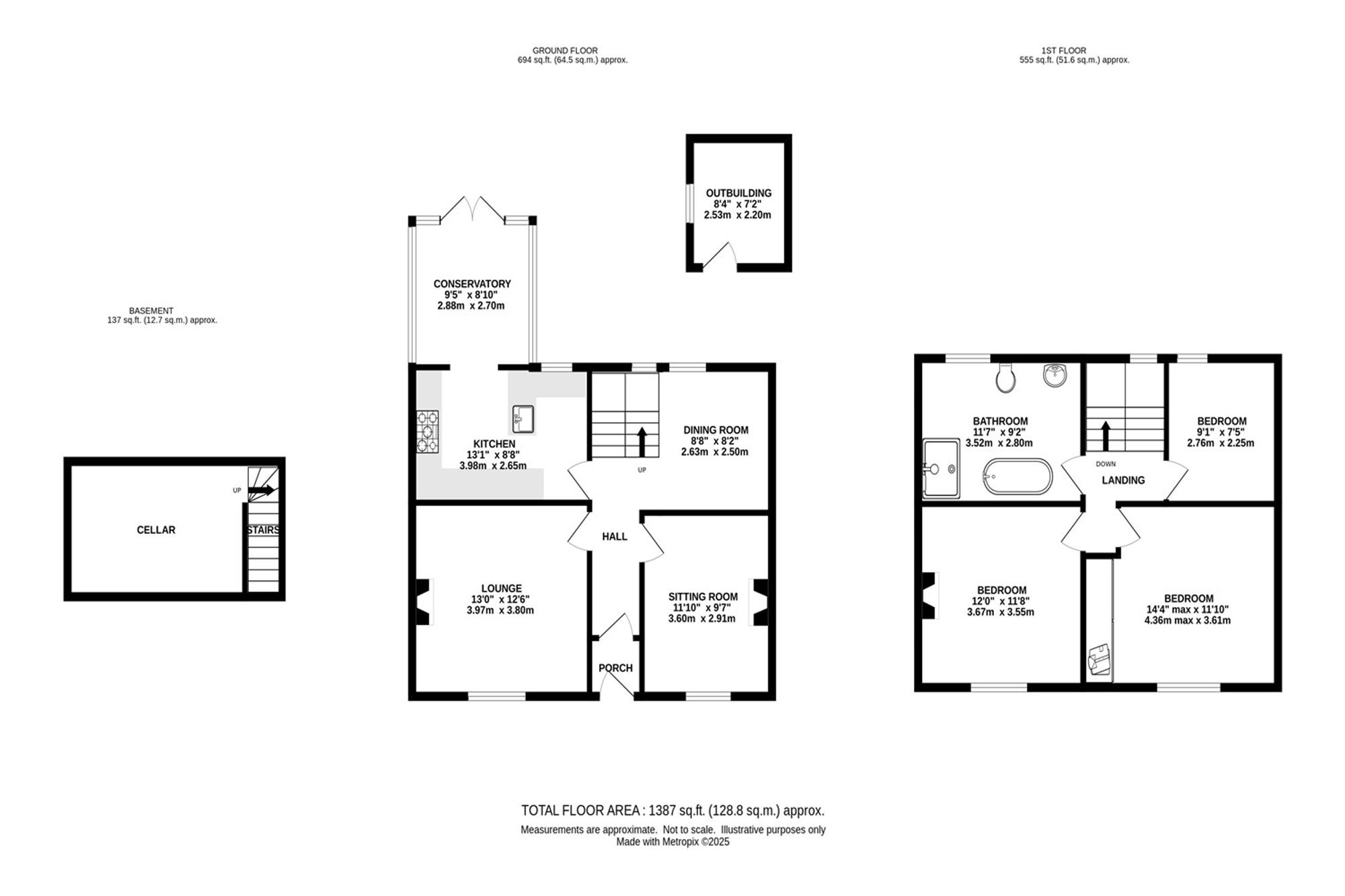 Old Pack Horse, High Peak floorplan