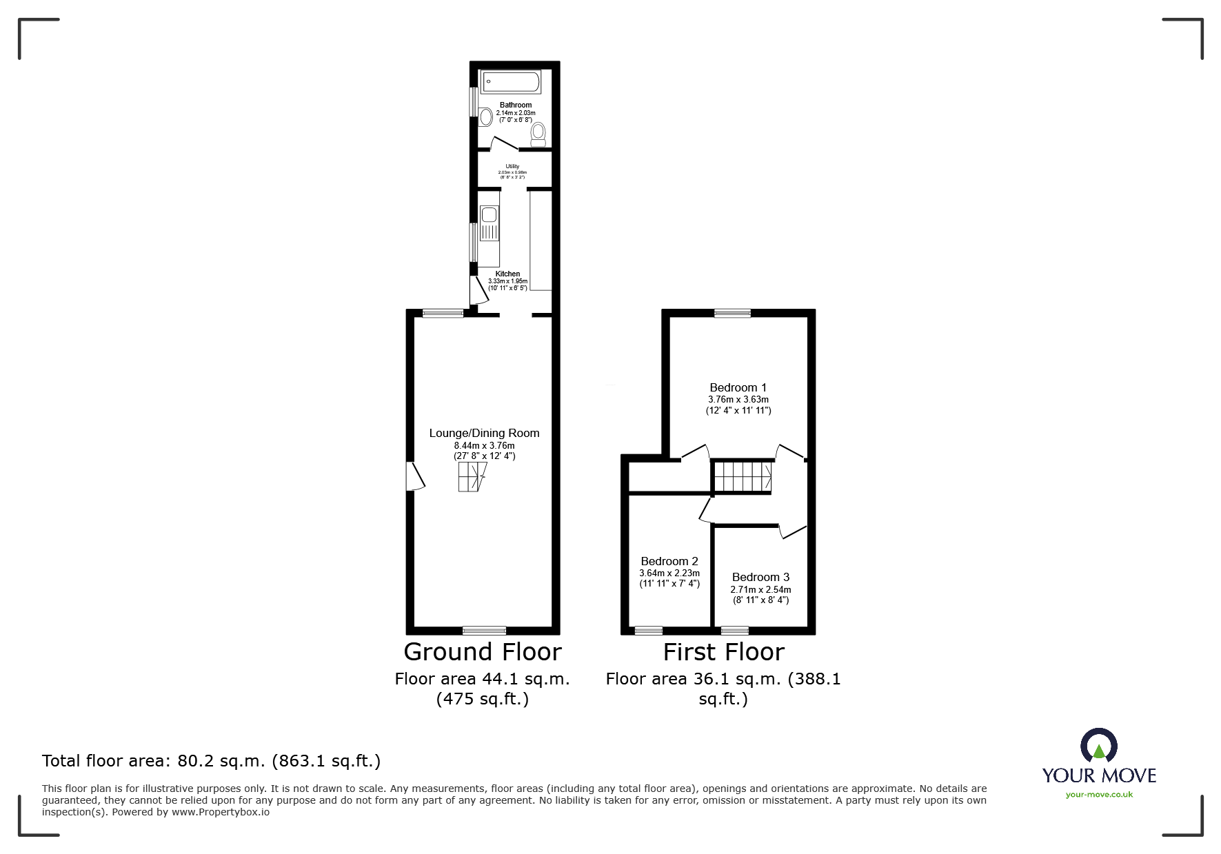 6, Allison Street, Lincolnshire floorplan