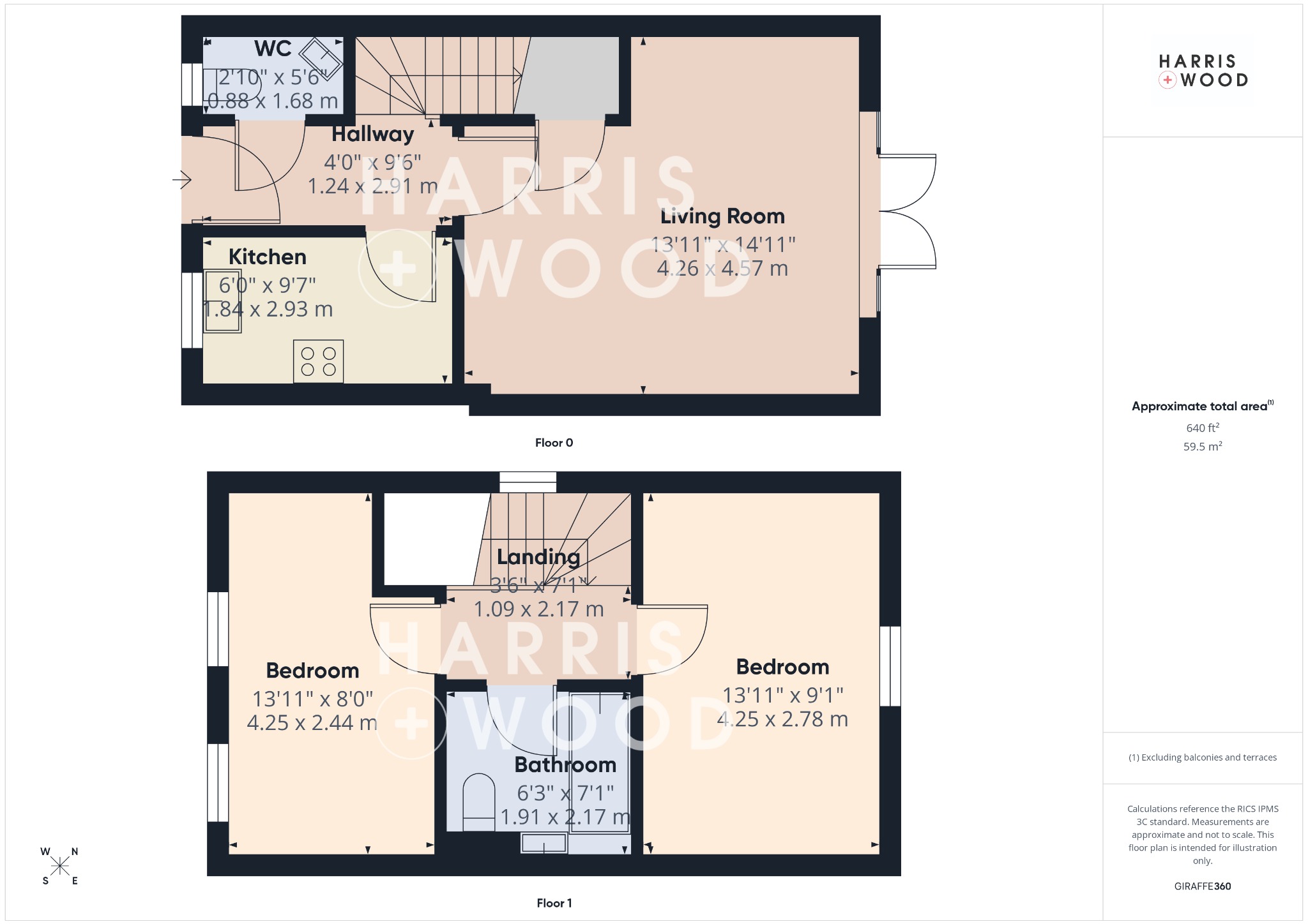 11 John Castle Way, Colchester, Essex floorplan