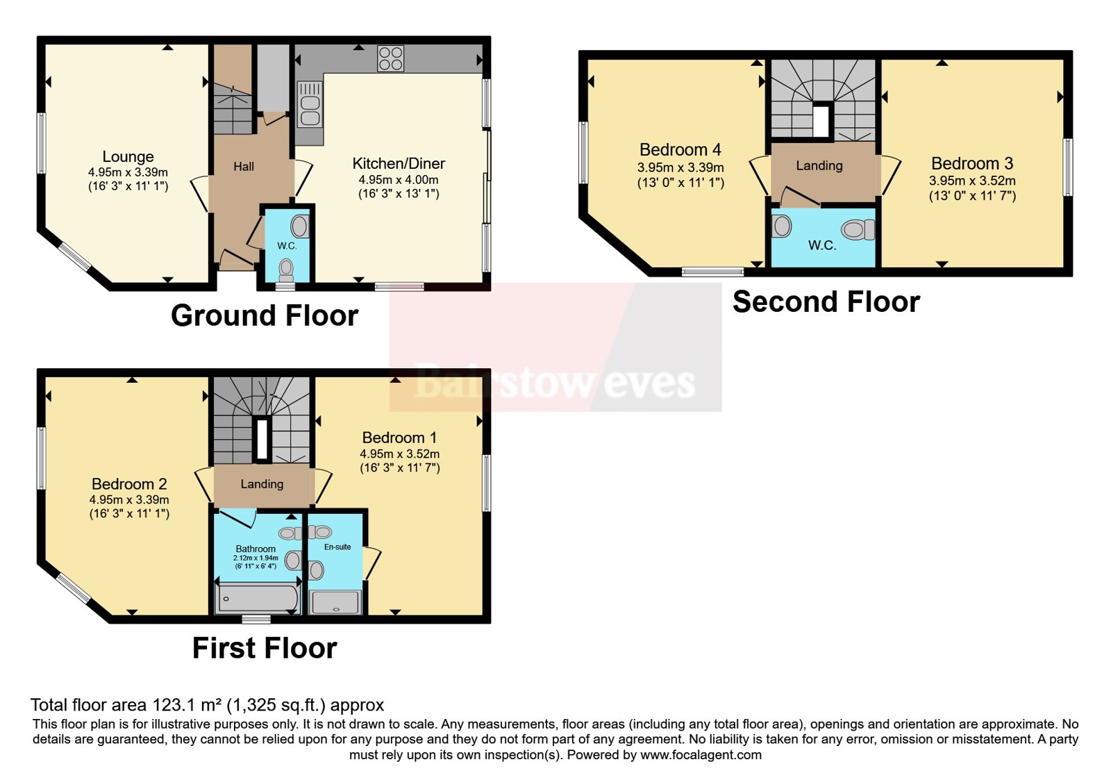 1C North Down,, North Down, South Croydon floorplan