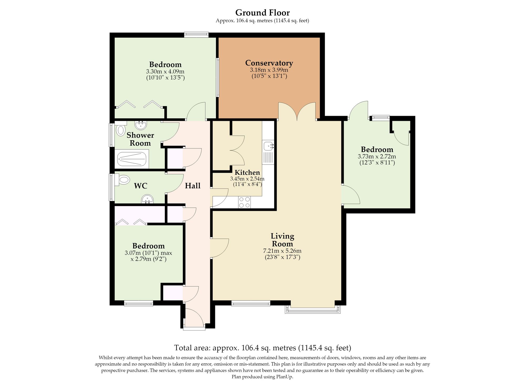 9 Sycamore Avenue, Great Yarmouth floorplan