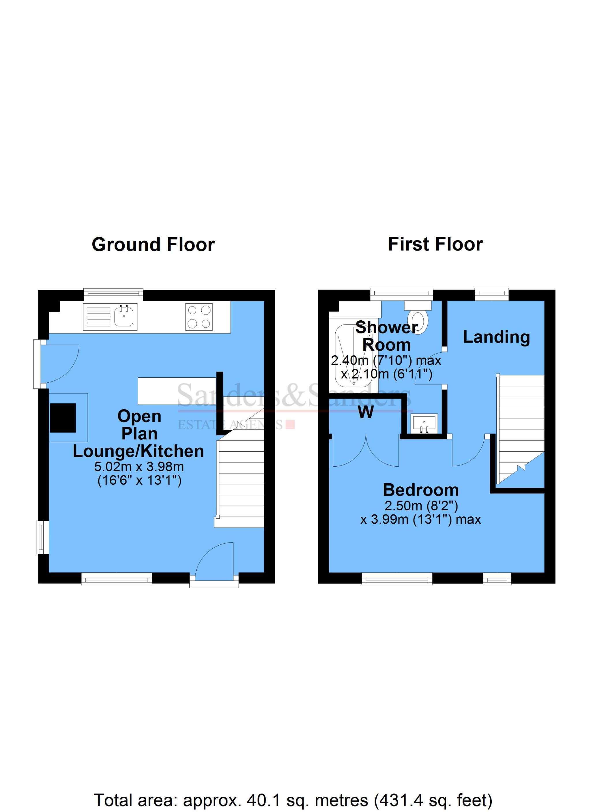 13 Willow Close, Alcester floorplan