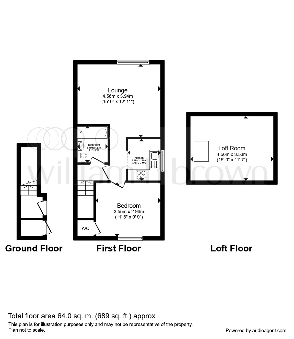 1 Bedrooms Maisonette for sale in Halleys Ridge, Hertford SG14