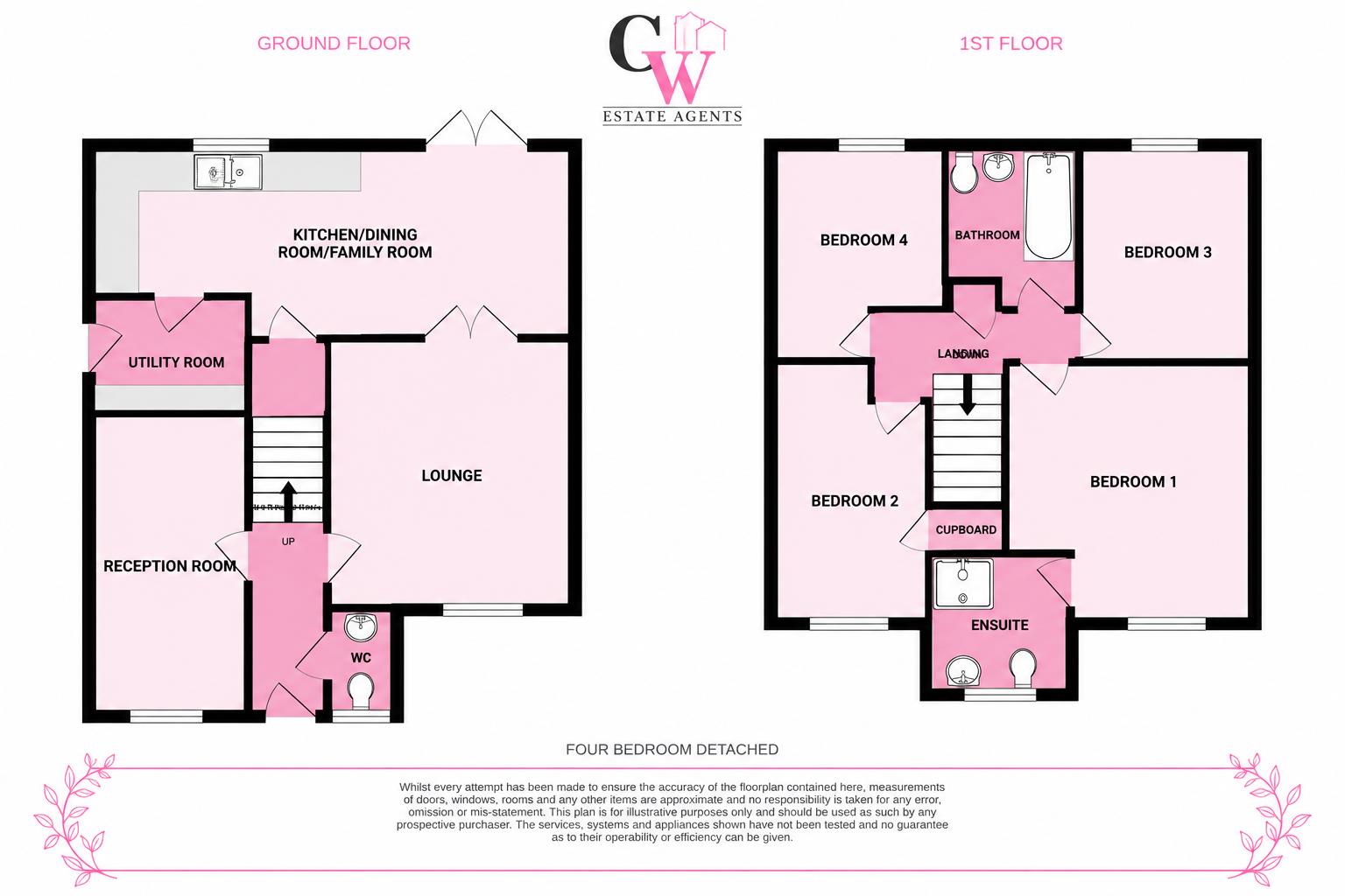 19, Grove Avenue, Winsford floorplan