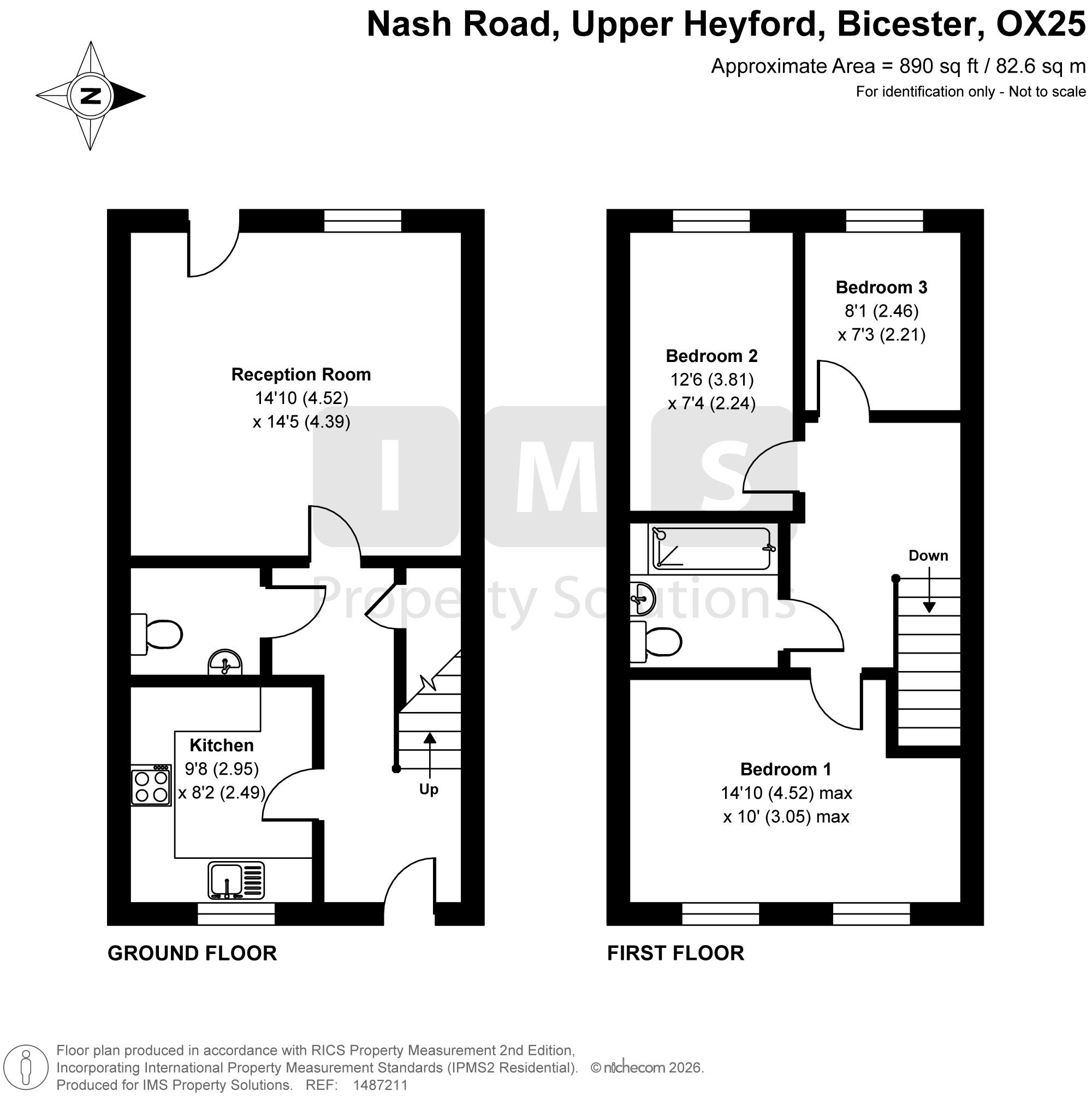 17 Nash Road, Bicester floorplan