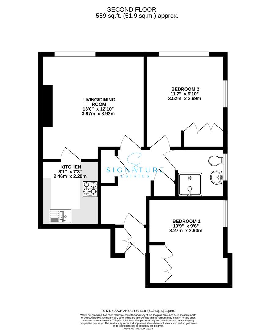 19, Breakspear Court, Abbots Langley floorplan