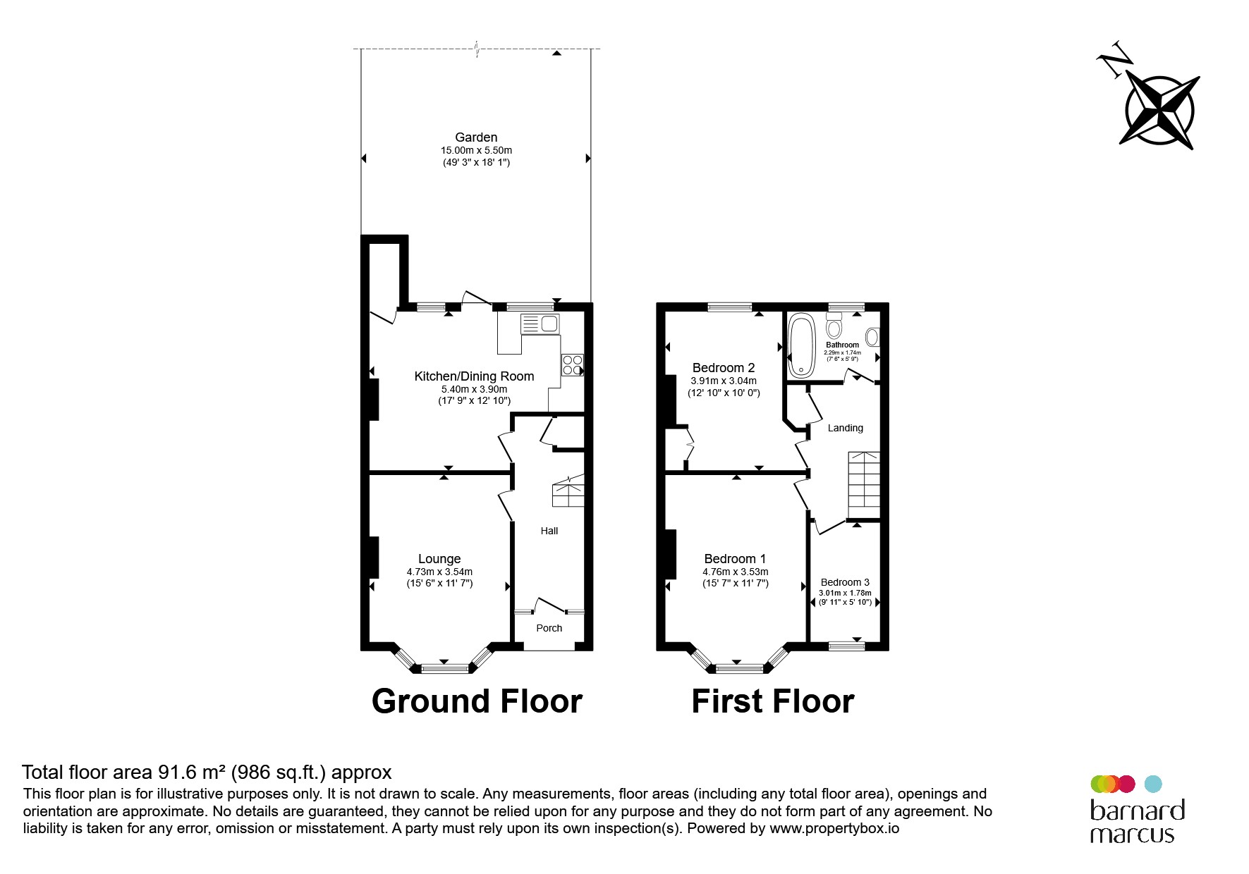 12, Caithness Road, Mitcham floorplan