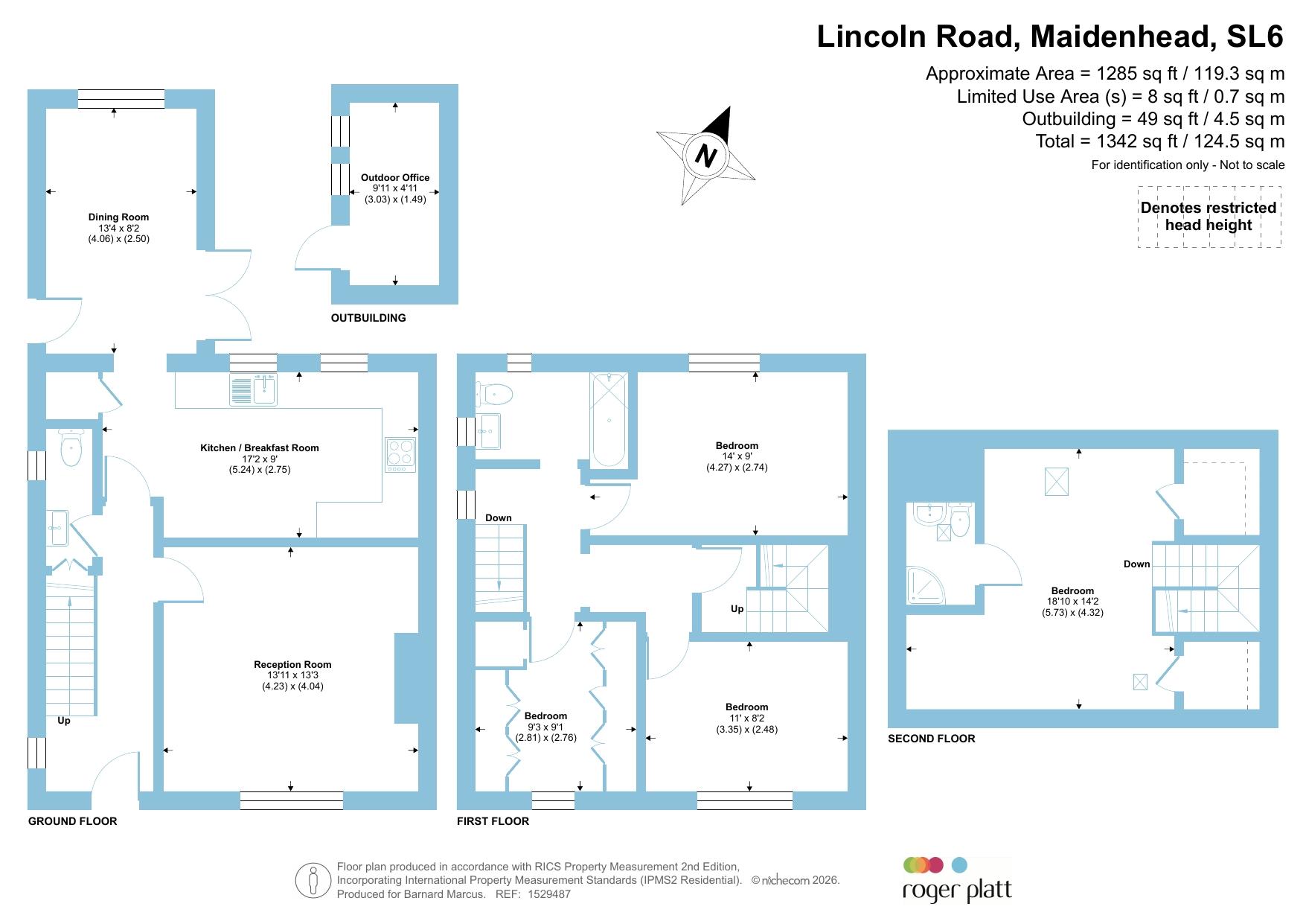 Lincoln Road, Maidenhead floorplan