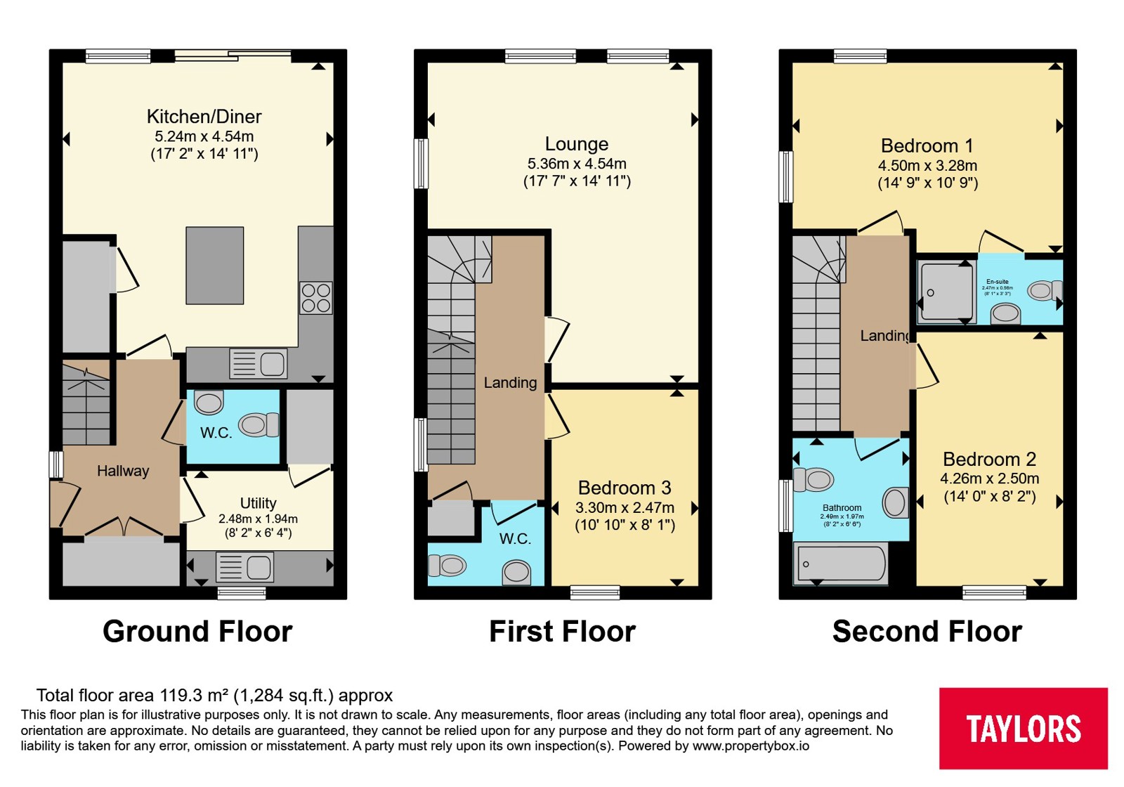 46, Upper Tilehouse Street, Hertfordshire floorplan