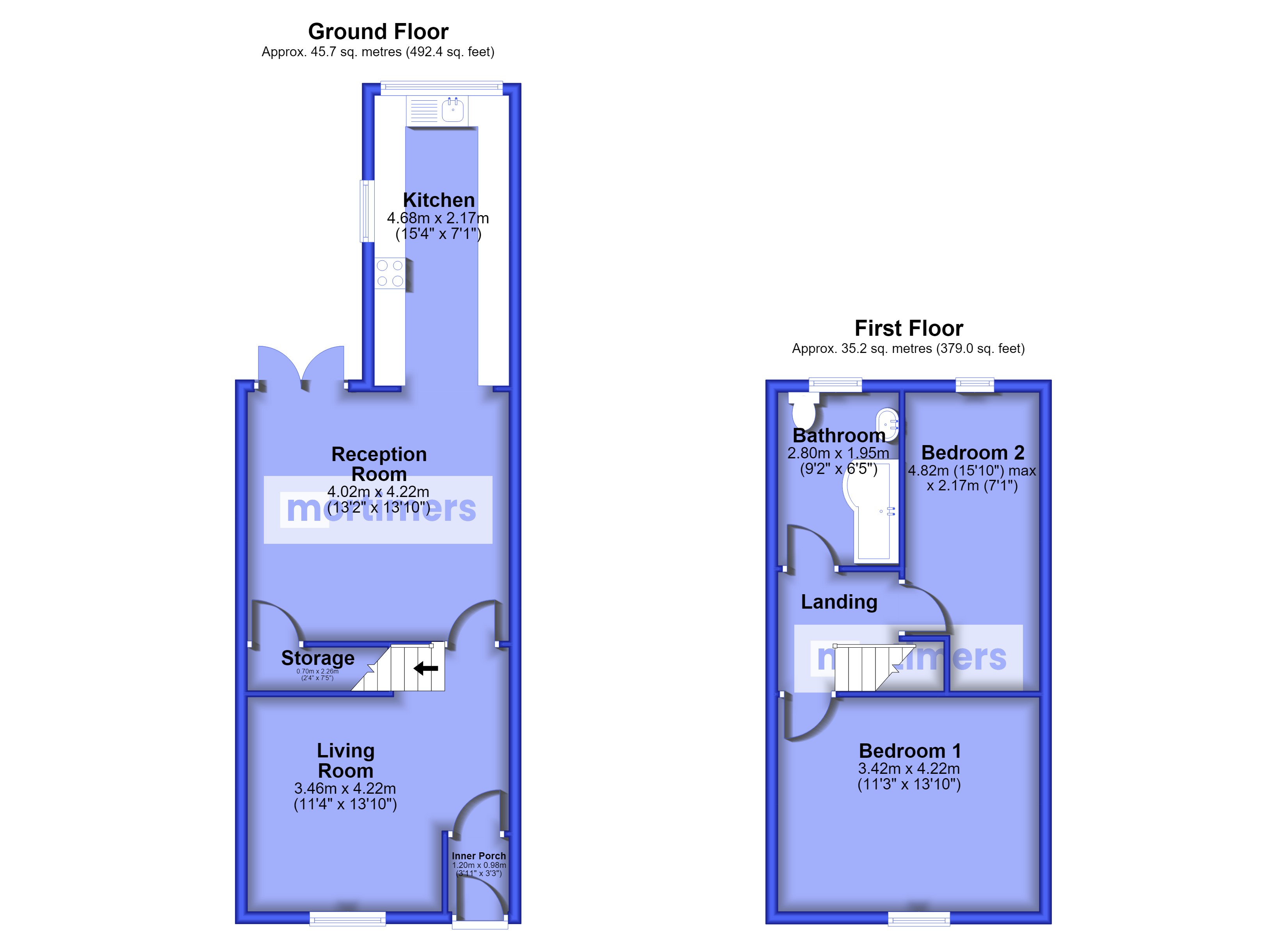 215, Stanley Street, Lancashire floorplan