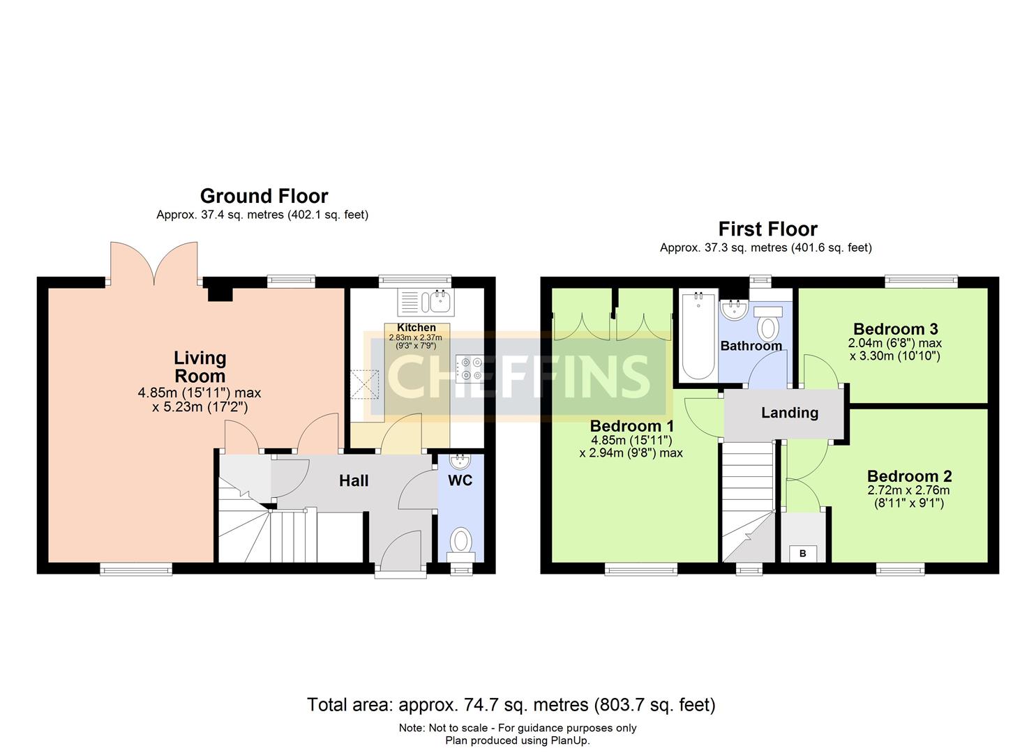 Samian Close, Highfields Caldecote, Cambridge CB23, 3 bedroom semi