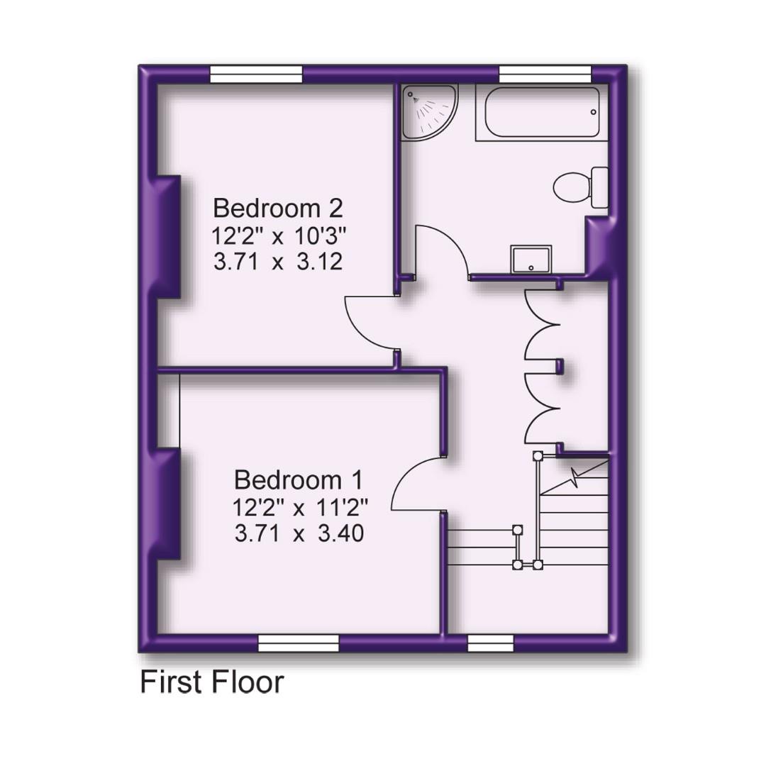 23, York Street, Altrincham floorplan