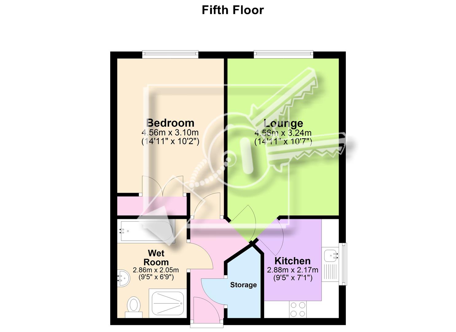 61 Nelson Court, Glen View, Gravesend floorplan