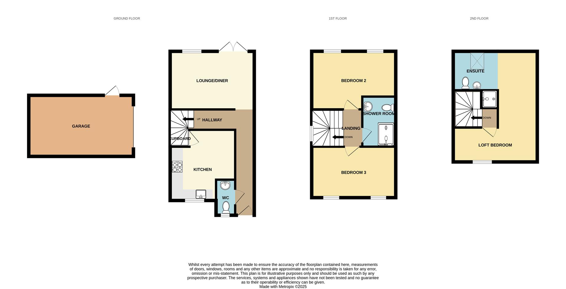 31, Draycott Road, Derbyshire floorplan