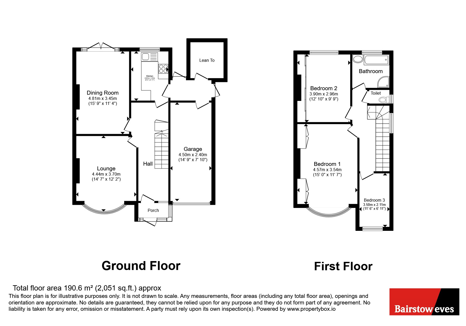 11, Montague Avenue, South Croydon floorplan