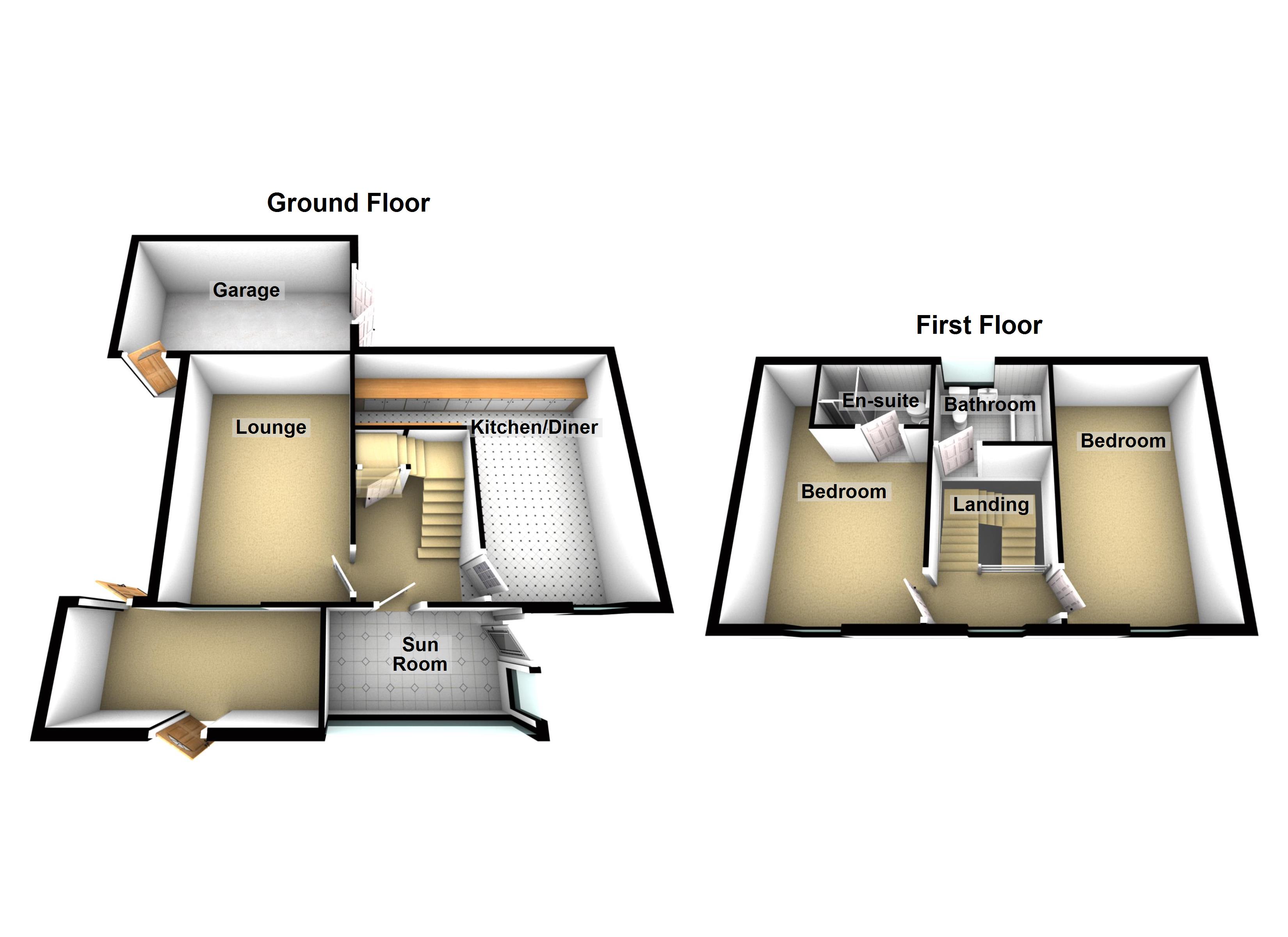 Johnston, Gowan Brae, Blairgowrie floorplan