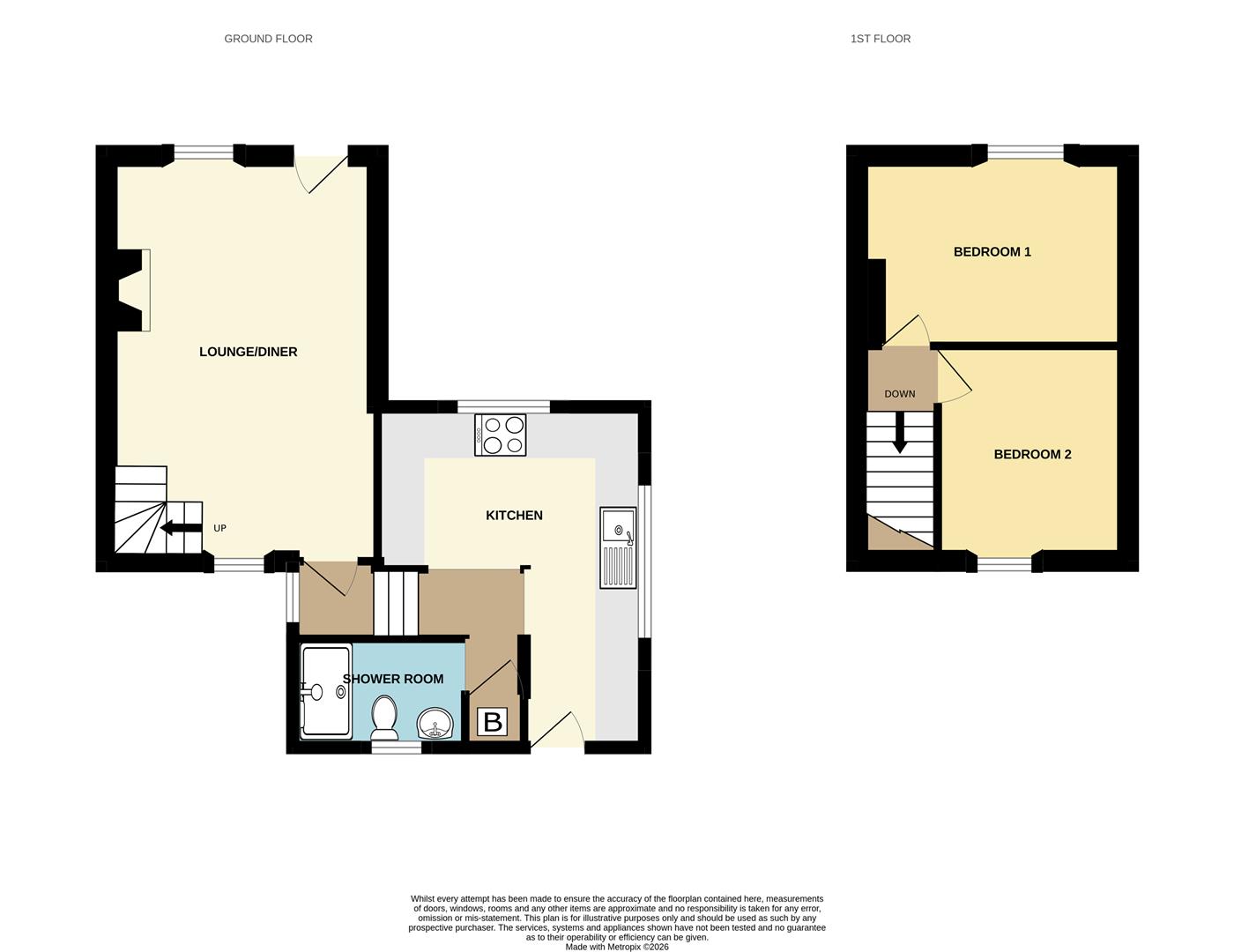 9, The Square, Yelverton floorplan