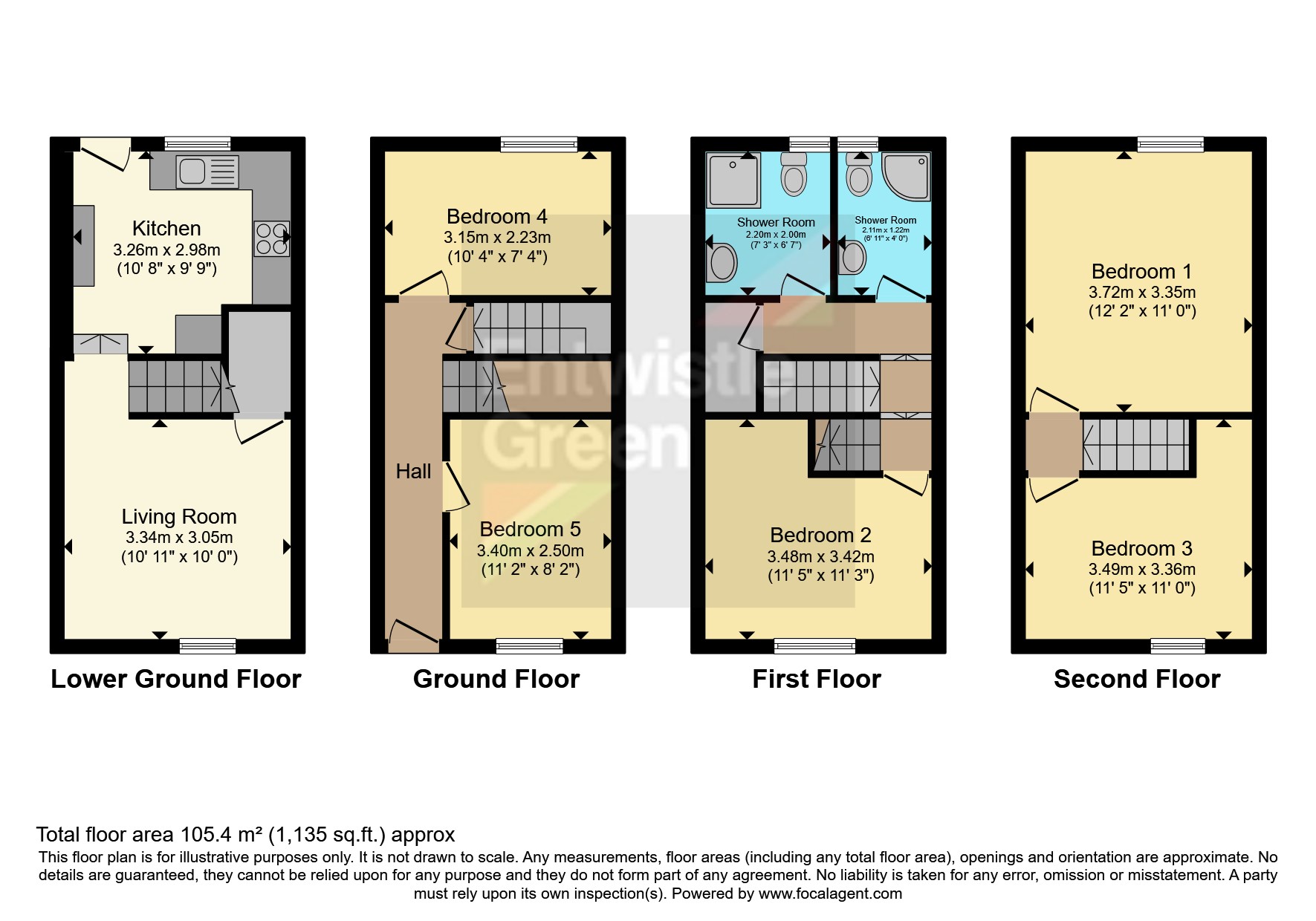 1, Sidney Terrace, Lancashire floorplan