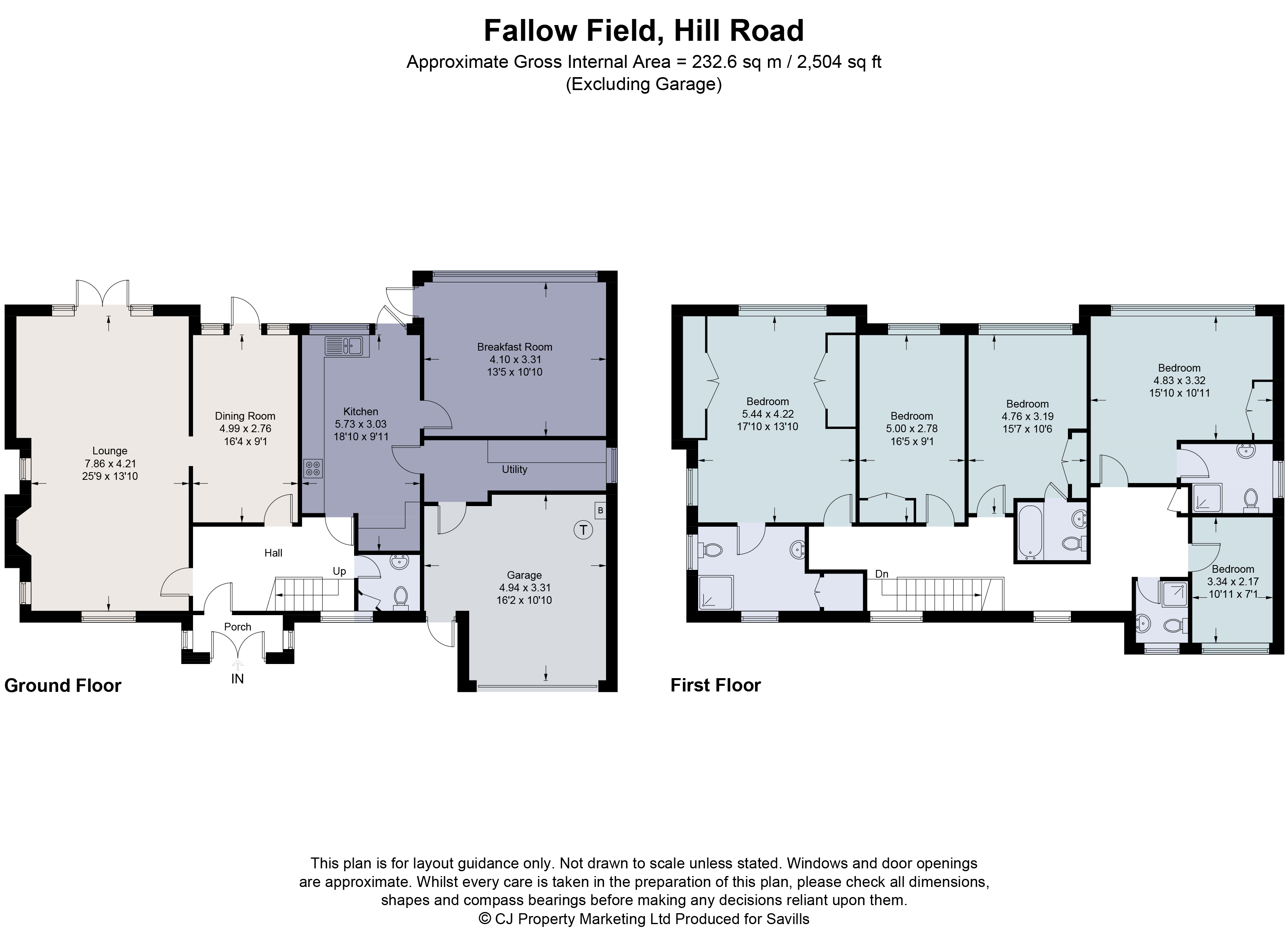 Fallow Field,, Hill Road, Middlesex floorplan