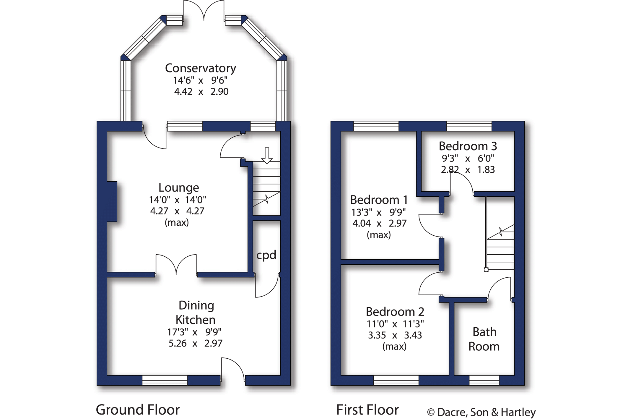 132, Park Road, Leeds floorplan