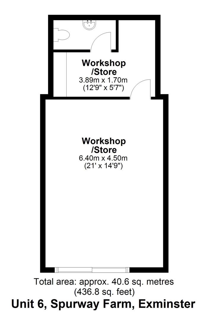 Unit 6, Days-Pottles Lane, Exeter floorplan
