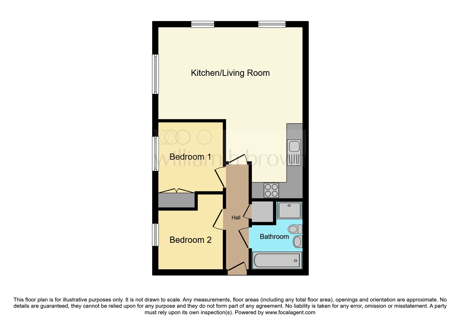 11, Fulham Way, Ipswich floorplan