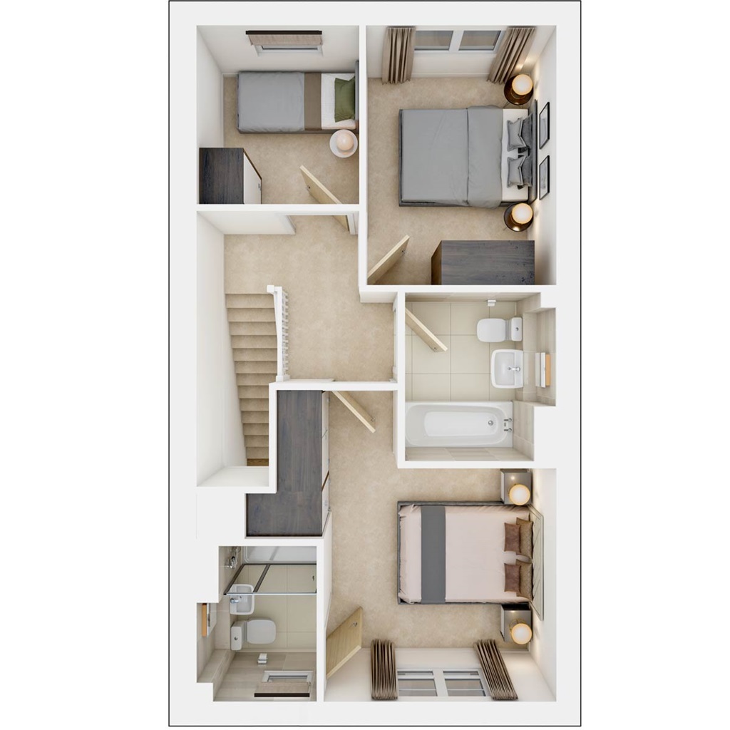 The Brambleford - Plot 32, Showell Nurseries, Nursery Road, Showell, Chippenham floorplan
