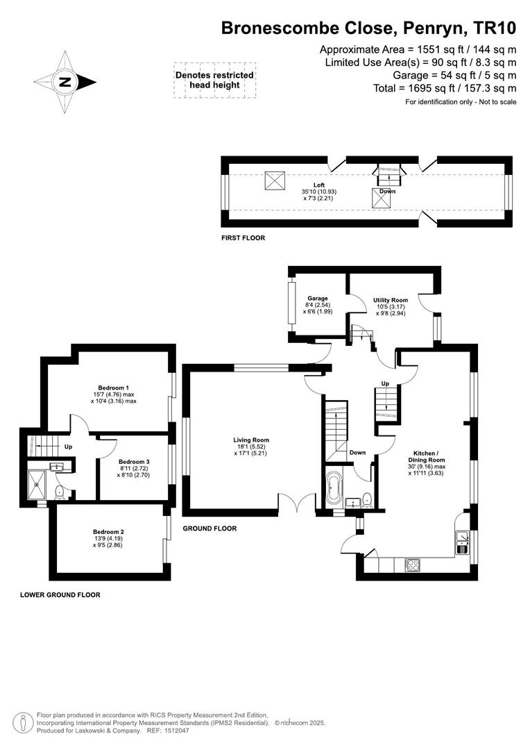 18, Bronescombe Close, Penryn floorplan