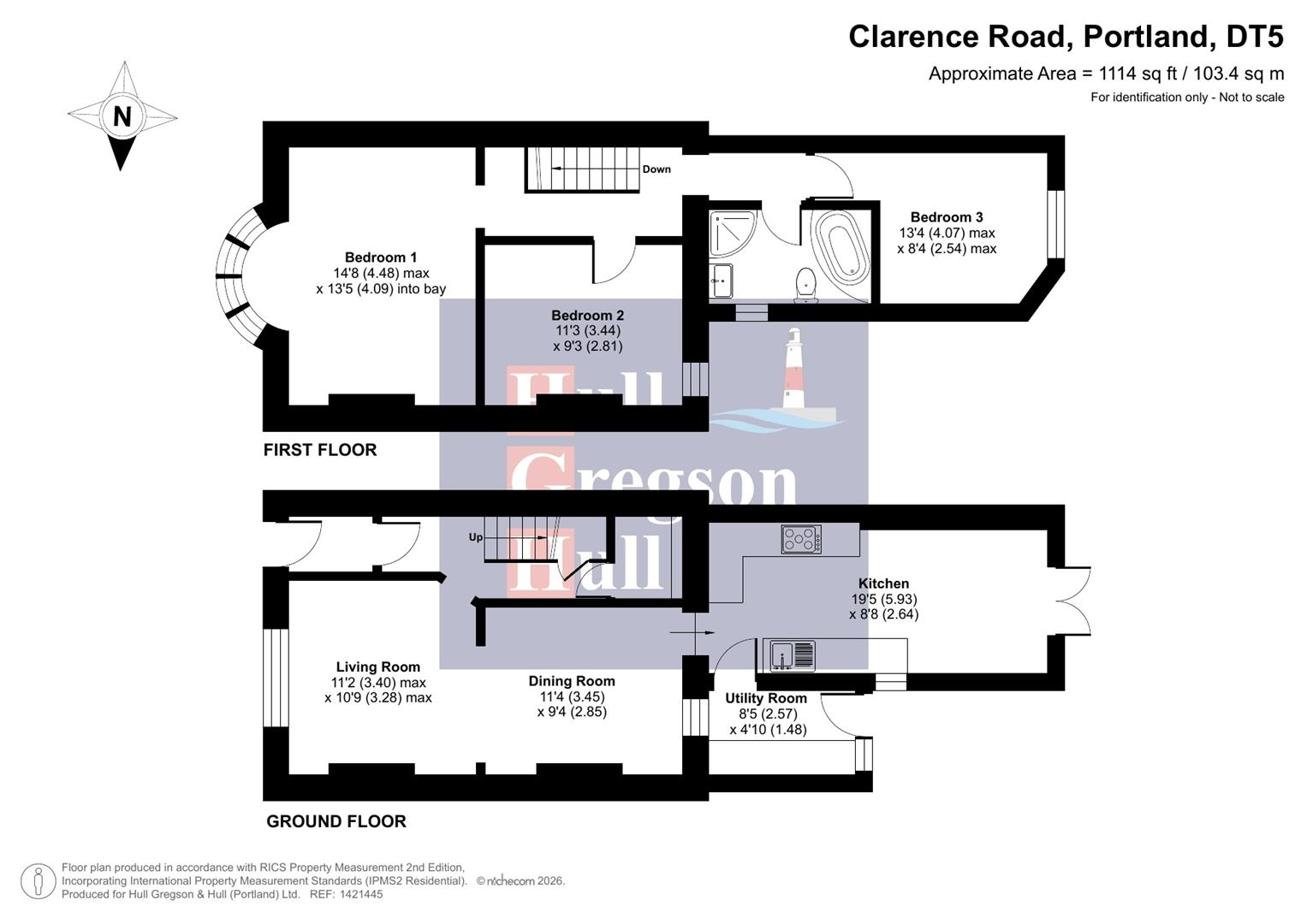 .1, Clarence Road, Portland floorplan