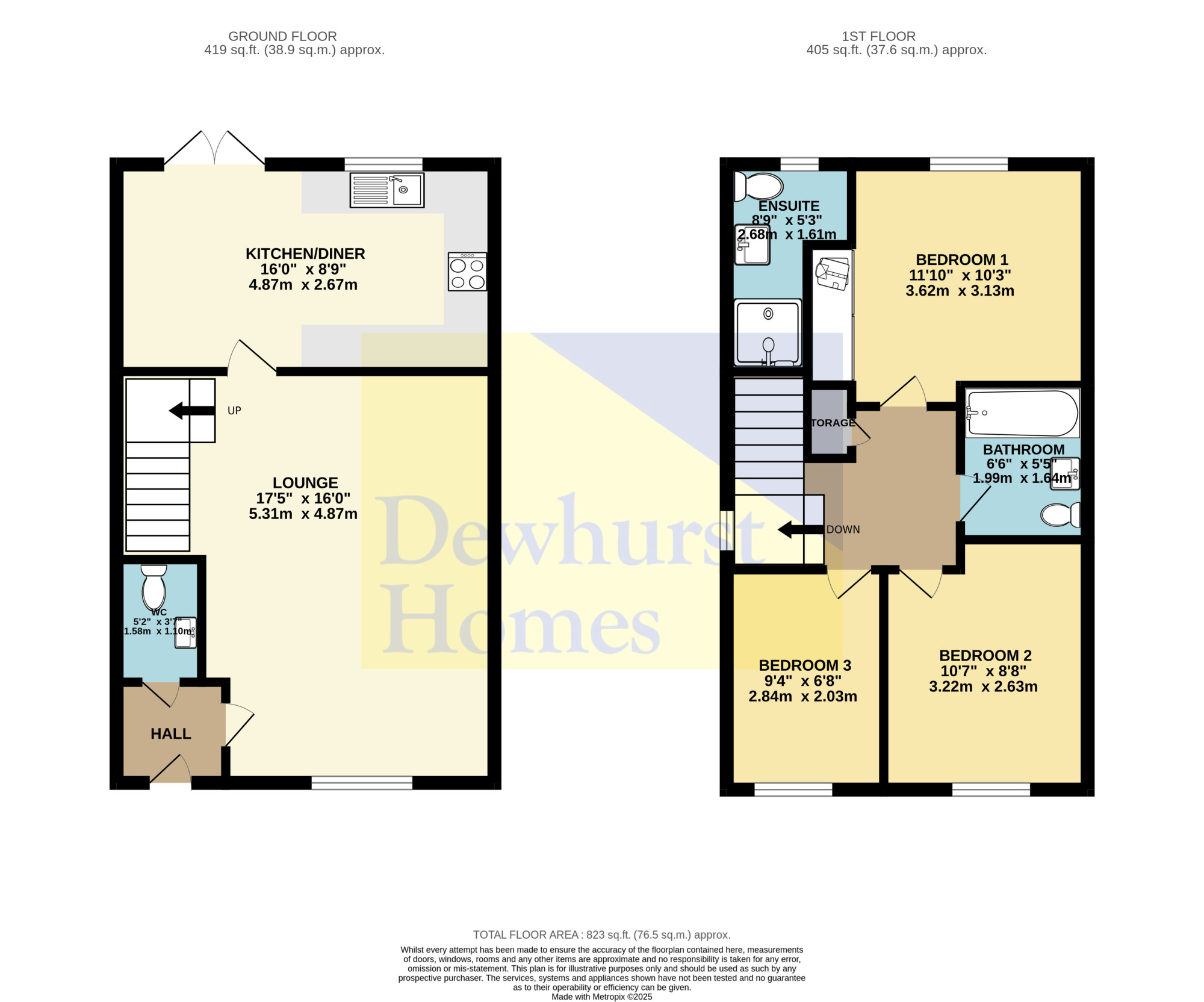 19, Clematis Drive, Garstang floorplan