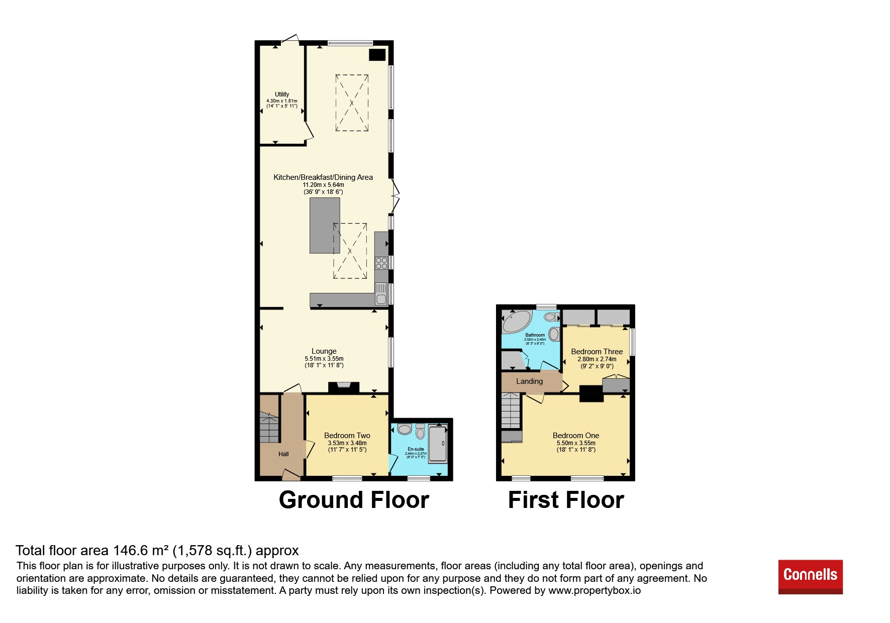 49, English Drove, Peterborough floorplan