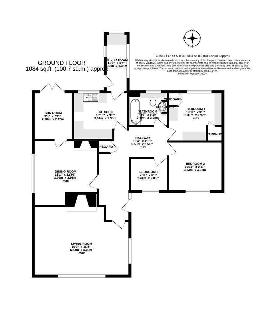 Lucks Gaiety, Copyhold Lane, Dorchester floorplan