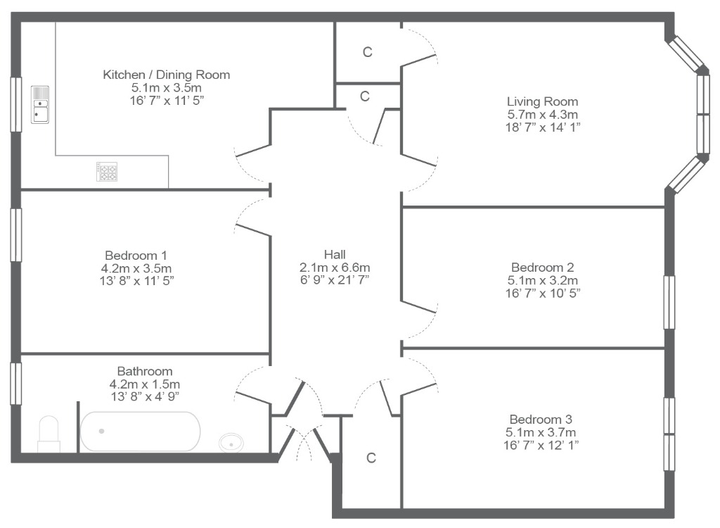 Glasgow floorplan