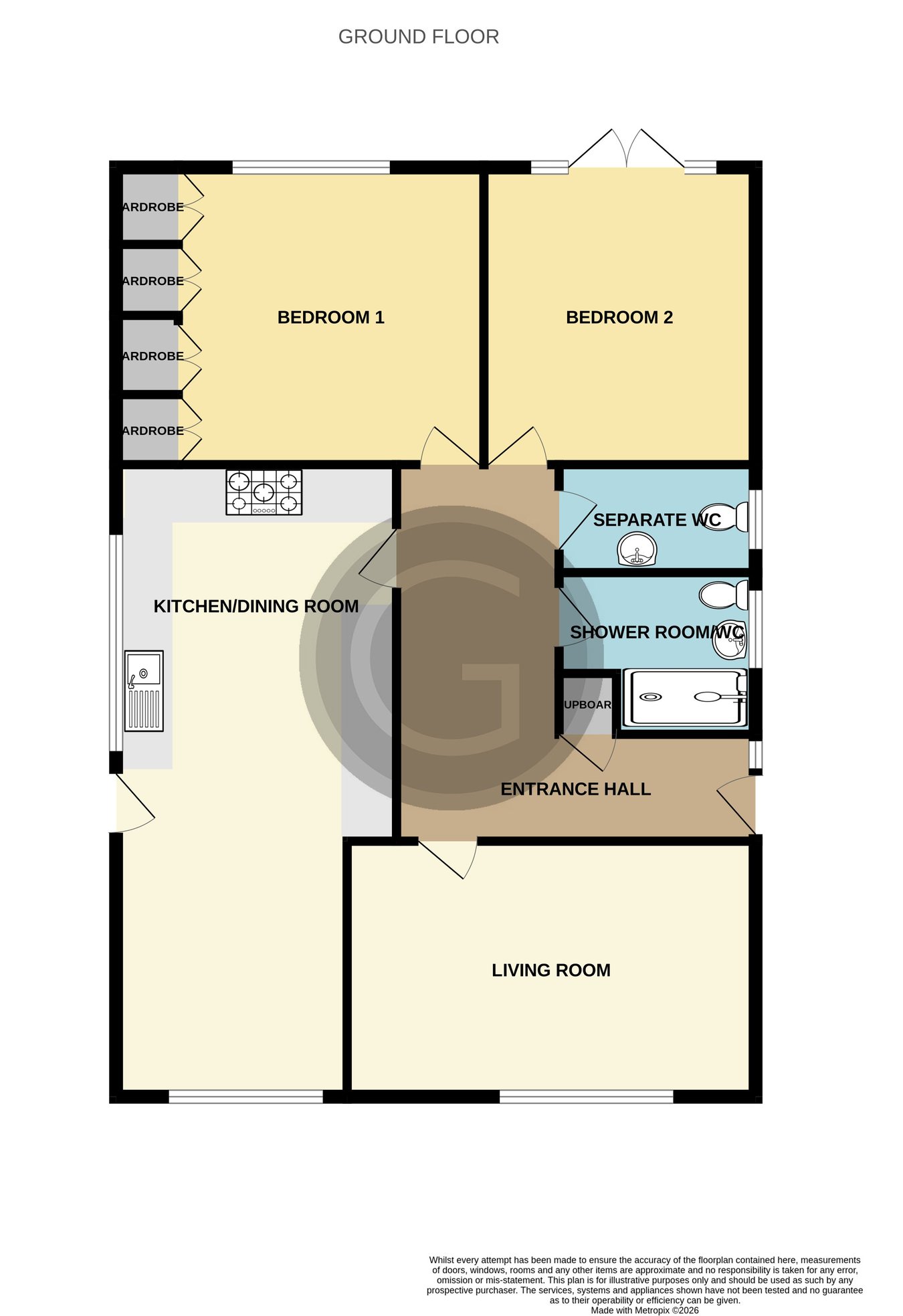 18, The Fairway, Bexhill on Sea floorplan