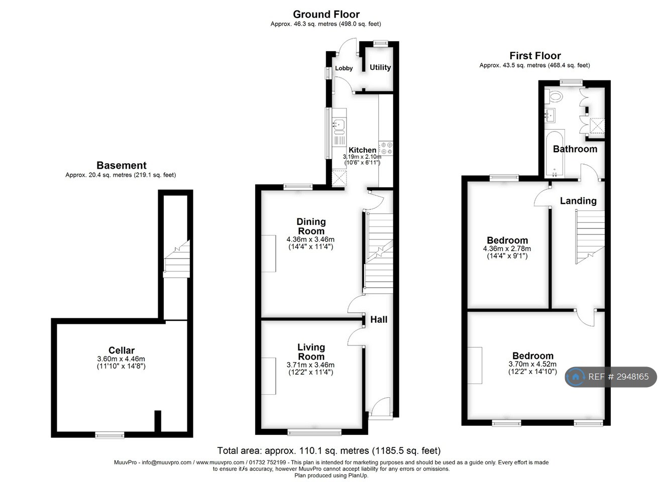 Denzil Road, Guildford floorplan