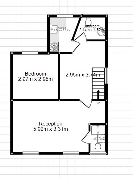 1B, Brook Road South, Brentford floorplan