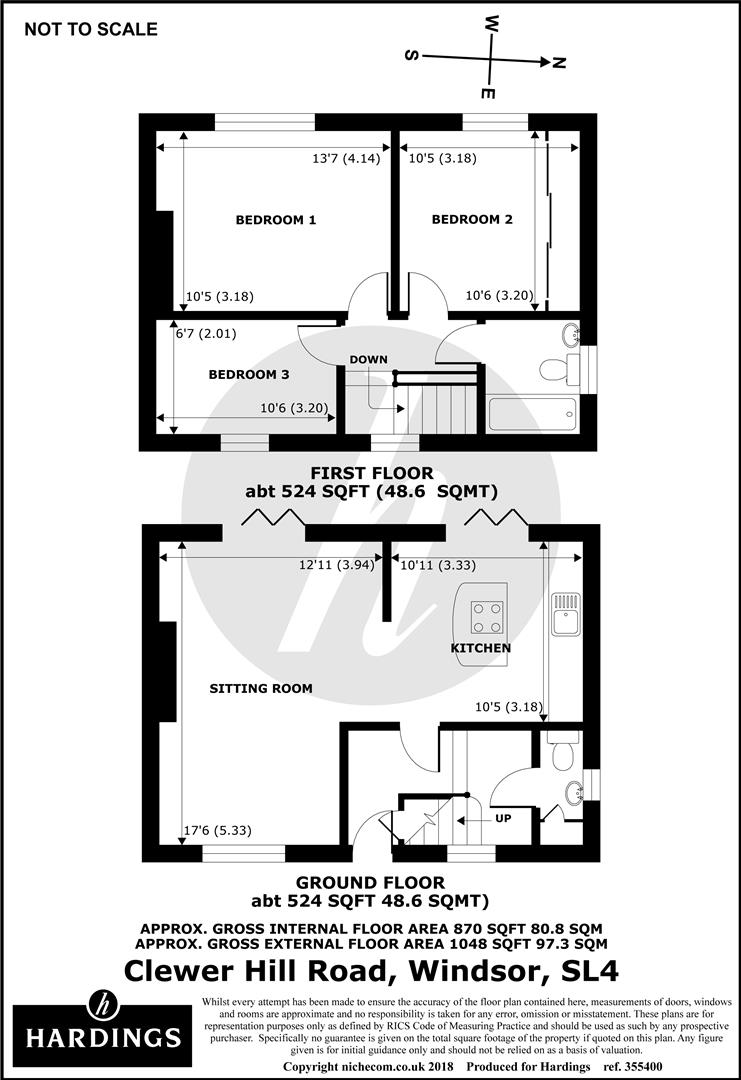 183, Clewer Hill Road, Berkshire floorplan