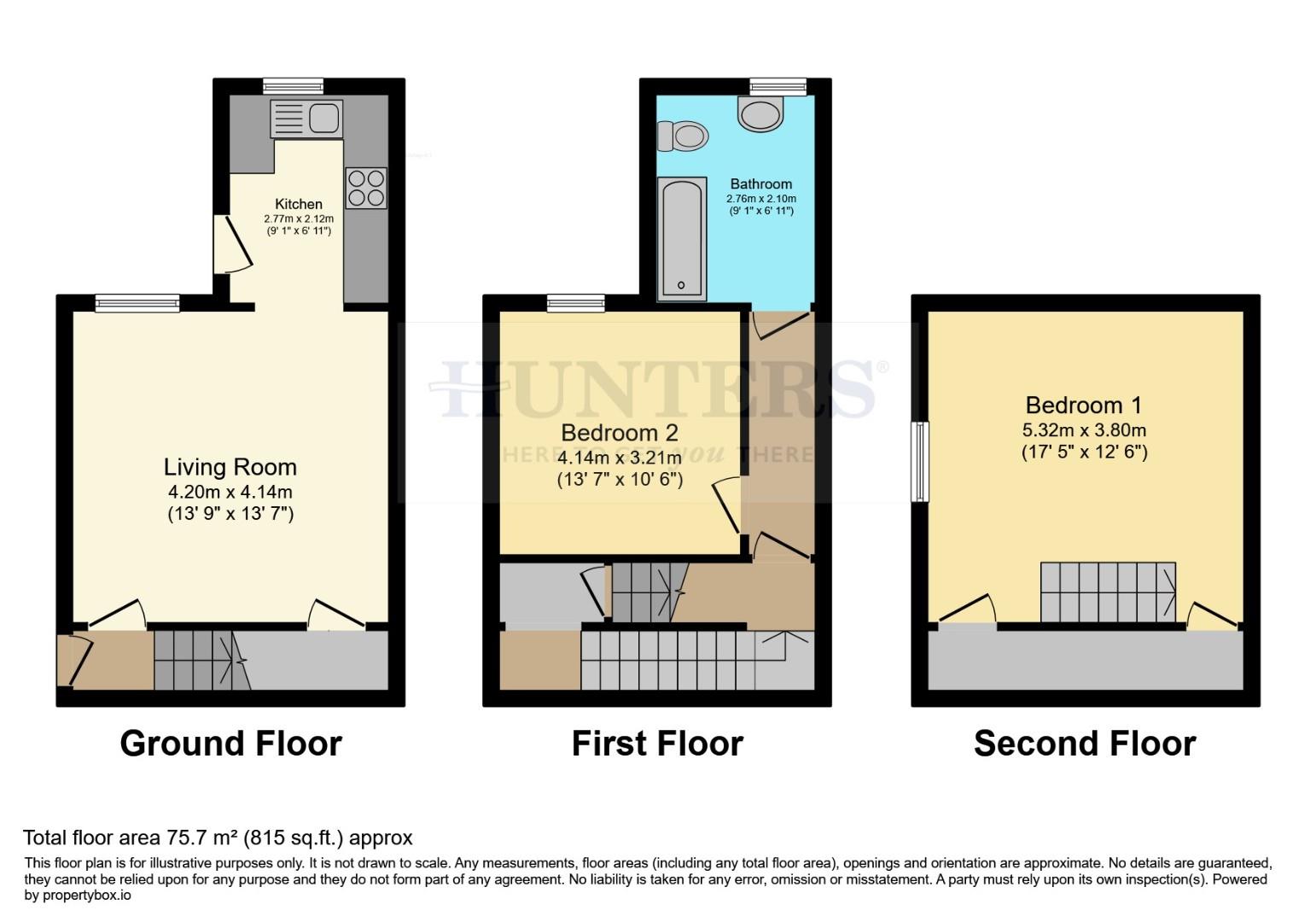 38, Hole House Lane, Sheffield floorplan