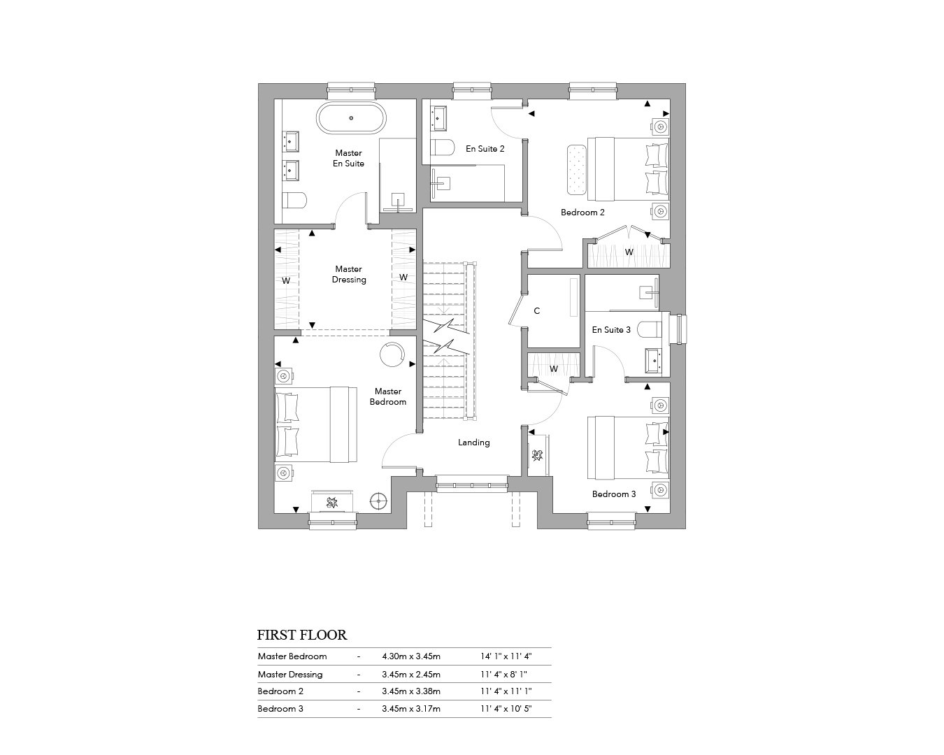 Amberley,, Wickham Fields, Twyford floorplan
