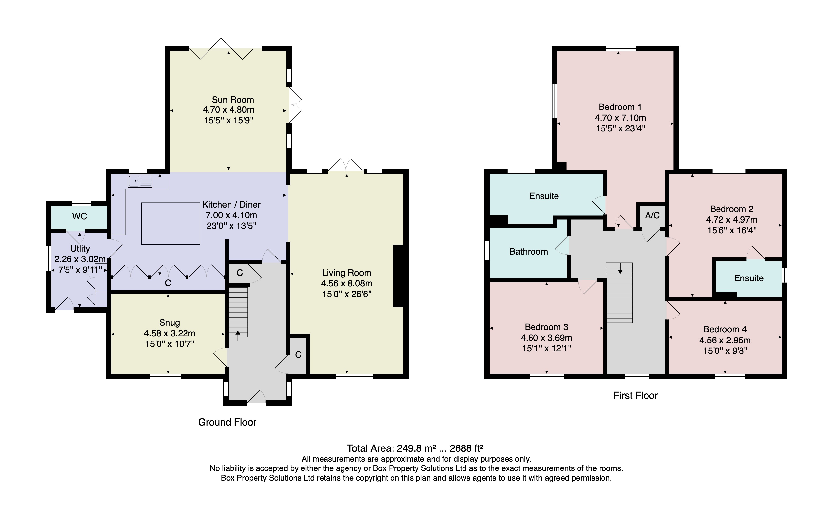 4 Bedrooms Detached house for sale in Moor Lane, Arkendale, Knaresborough HG5