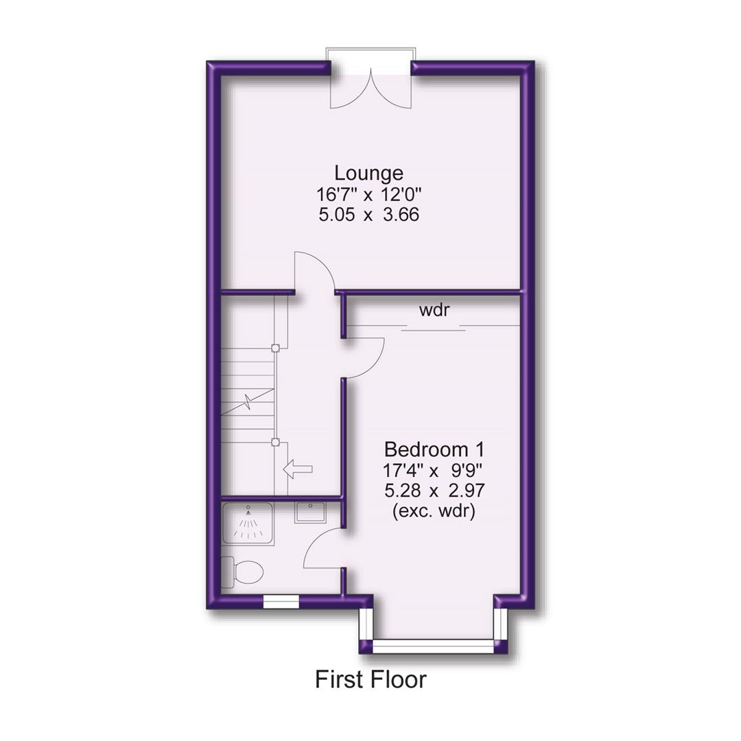 21, Watermint Way, Altrincham floorplan