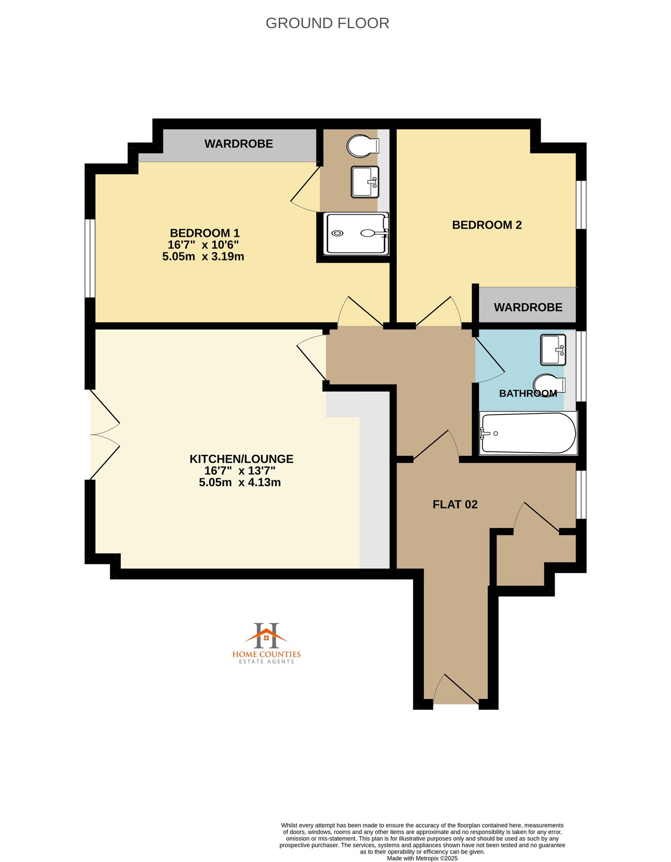 TWO, Checkline House, Darkes Lane, Potters Bar floorplan